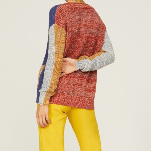 Solid & Striped The Riley Cardigan Sweater in Applewood Combo Size XS - Picture 4 of 10